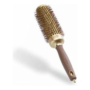 Olivia Garden Expert Blowout Speed Ceramic Round Brush, Gold & Brown, 45 mm - ID2171