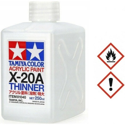 Tamiya Riedidlo X-20A Acrylic 250ml 300081040