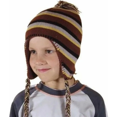 Bugga PD371 čiapky pletená hnědá