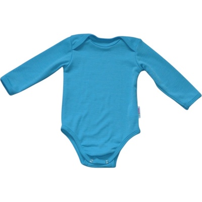Rostoucí Merino Body MoniLu dl.rukáv modrá