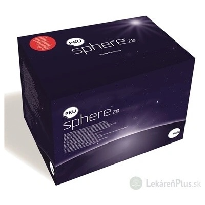 PKU Sphere 20 plv príchuť červeného bobuľového ovocia 30 x 35 g
