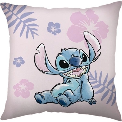 Jerry Fabrics polštář Lilo a Stitch Pink 40x40 – Zboží Dáma