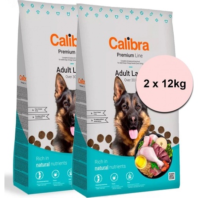 Calibra Dog Premium Line Adult Large new 2 x 12 kg
