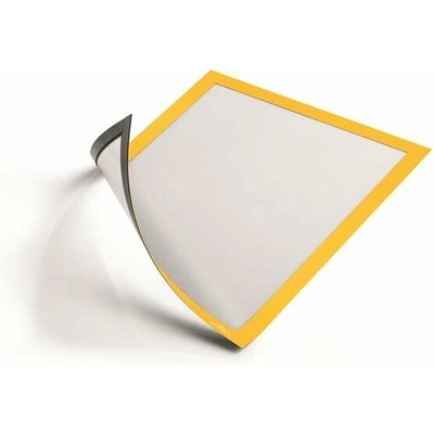 Informačný panel, A4, magnetický, DURABLE DURAFRAME MAGNETIC, žltá