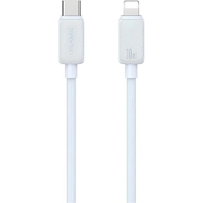 USAMS iPhone 14 Plus / 14 Pro Max / 14 Pro USAMS KY кабел за данни Type-C - Lightning, 100 см, БЯЛ SJ692USB02 (SJ692USB02)
