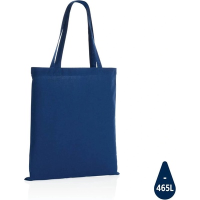 Taška Impact zo 145g recyklovanej bavlny AWARE™, modrá