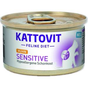 KATTOVIT Консерва Kattovit Sensitive пиле 85g (393-772152)