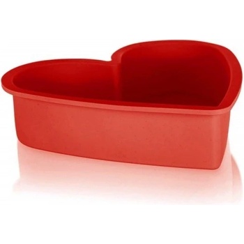 Banquet forma silikon Culinaria Red 26x26x6cm srdce