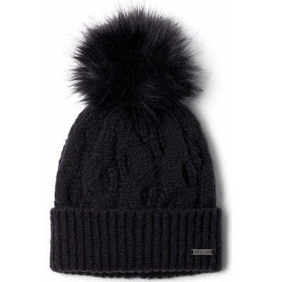 Columbia Boundless Days Cable Knit Pom beanie W black