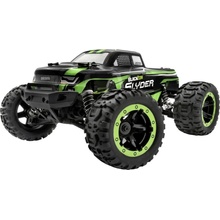 Blackzon Slyder MT 1/16 zelená komutátorový RC model auta elektrický monster truck 4WD 4x4 RtR 2,4 GHz 1:16