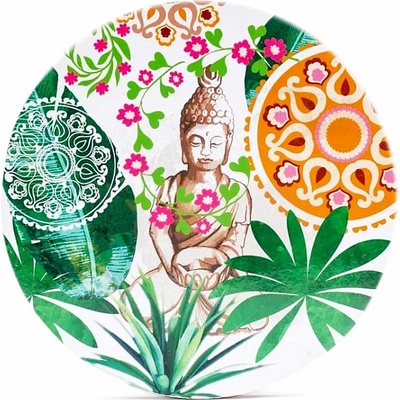 Nefertitis Sada 6 Feng Shui podtácků Buddhův ráj NF23719 - cca 10 cm