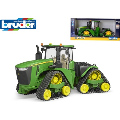 Bruder traktor pásový John Deere 9620RX 45cm na voľný chod 4+ v krabičke, H1530082