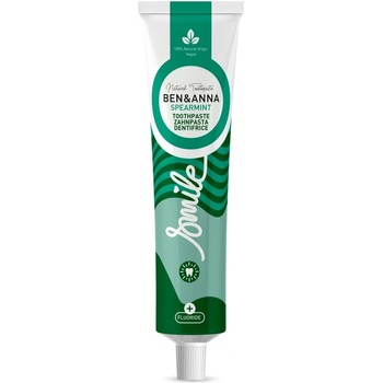 Ben & Anna Toothpaste Spearmint přírodní zubní pasta s fluoridem 75 ml