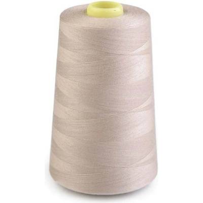 Polyesterové nitě pro overlocky i klasické šití návin 5000 yards PES 40/2 864 Frosted Almond