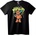 NOONEBRAND Тениска HIDE мече - 7XL, Black