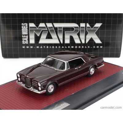 Excel Matrix scale models Facel vega lence Ex2 1962 Bordó Stříbro 1:43