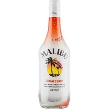 Malibu Strawberry 21% 0,7 l (holá láhev)