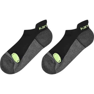Karrimor Мъжки чорапи Karrimor 2 Pack Running Socks Mens - Black/Fluo