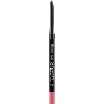 Essence 8H Matte Comfort dlouhotrvající tužka na rty s matným efektem 15 Vintage Rose 0,3 g