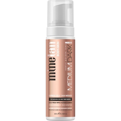 Minetan samoopalovací pěna středně tmavá Medium Dark (Tanning Foam) 200 ml