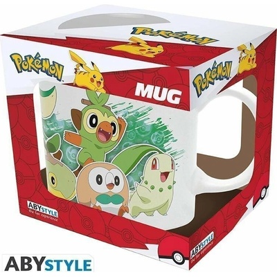 Pokémon Hrnek keramický 320 ml - Grass Partners