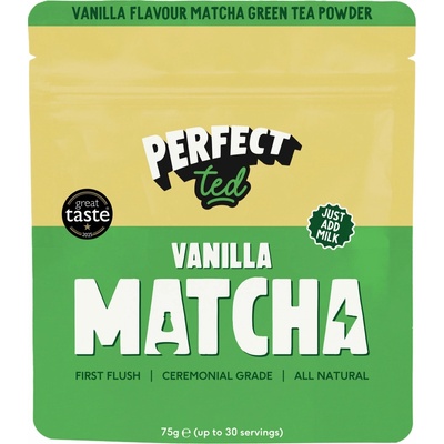 PerfectTed Matcha vanilka prášku matcha 75 g