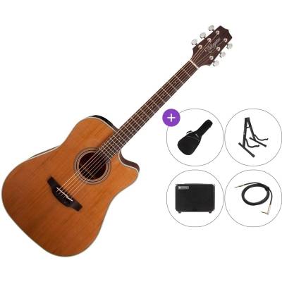 Takamine GD20CE Premium SET Natural Satin Електро-акустична китара Дреднаут