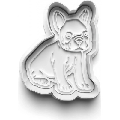 Vykrajovačka - French bulldog 7x9 cm