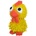 NOBBY Играчка латексова пиле, със звук - 12-13 см - 1 брой, nobby Германия 53194