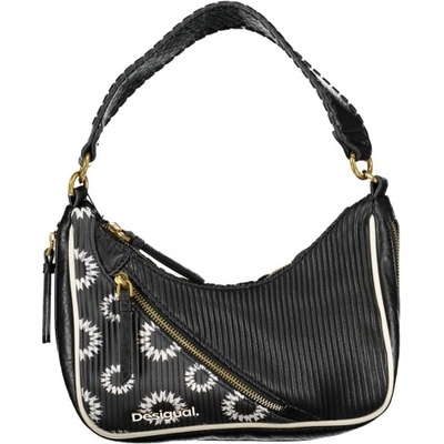 Desigual Дамска чанта desigual, Цвят Черен (23waxp77_ne2000)