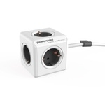 allocacoc PowerCube Extended 5 Plug 1,5 m (1300GY)