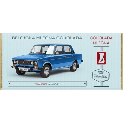 CHOCO POLA VAZ 2106 „Žiguli“ modrá mléčná 100 g
