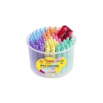 Jovi Цветни моливи Jovi Jumbo Pastel 60 Части Многоцветен