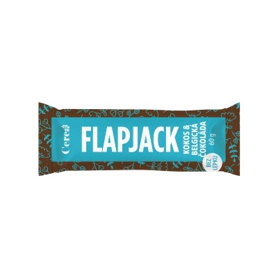 Cerea FLAPJACK Kokos Belg. Čokoláda 60 g
