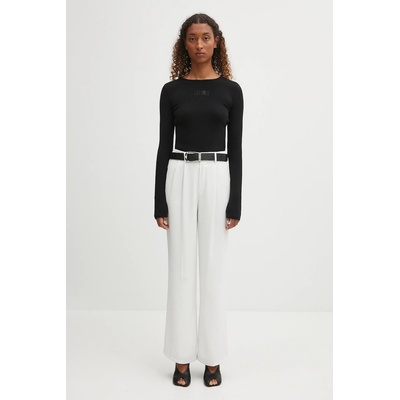 MM6 Maison Margiela Блуза с дълги ръкави с вълна MM6 Maison Margiela (S52NH0029.M20122.900)