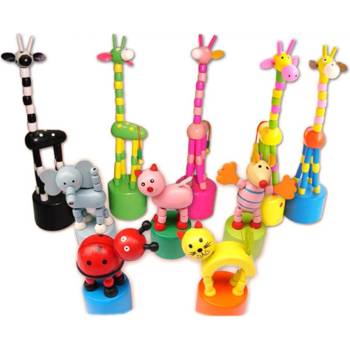 Image 1 of Armtoys ДЪРВЕНИ ФИГУРКИ ТАНЦУВАЩИ ЖИВОТНИ 10 ВИДА