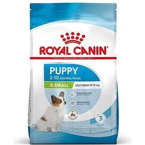 Royal Canin X-Small Puppy- Здравословно хранене за кучета от миниатюрни породи с тегло в зряла възраст до 4 кг. -500гр