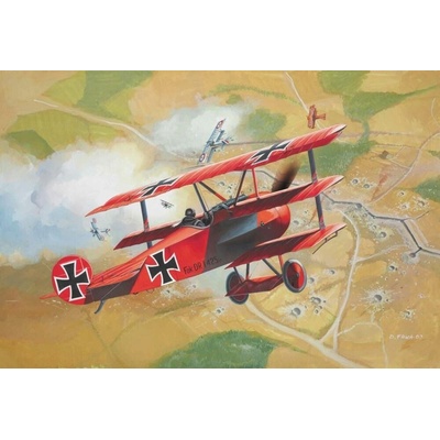 Revell Plastic ModelKit letadlo 04116 'Fokker DR. 1 Triplane 18-3393 1:72