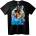 NOONEBRAND Тениска Big L Музика - XL, White