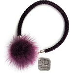 Dannyra Гривна лилав помпон Dannyra Jewels