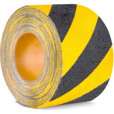 M2 Protišmyková páska tvarovatelná 100 mm x 18,3 m černožltá