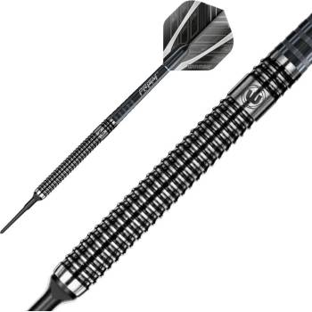 Sada soft šipek Winmau BLACK OUT 20g, 90% wolfram