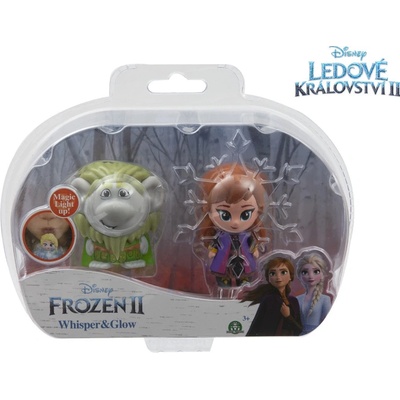 Giochi Preziosi Ledové království 2 svítící mini panenky Pabbie a Anna 6 cm