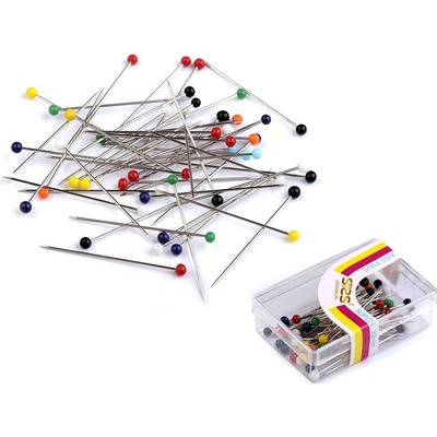 Pro Háčkování Špendlíky se skleněnou hlavičkou 31 mm – Zboží Dáma