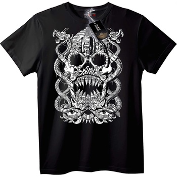 NOONEBRAND Мистичен череп със змии - L, White