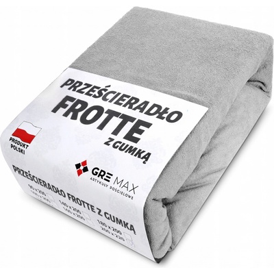 Gre-Max Prostěradlo s gumou froté 90x200