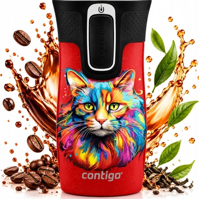 Contigo termohrnek West Loop Mini 300 ml Kočka Goji Berry