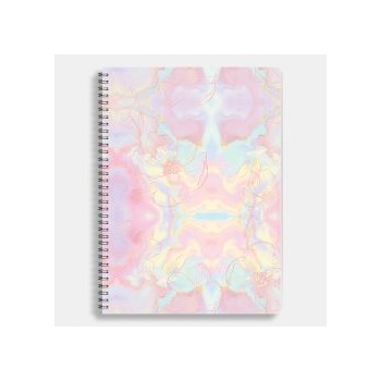 Sentio Тетрадка със спирала A4 80 листа Watercolor Flowers