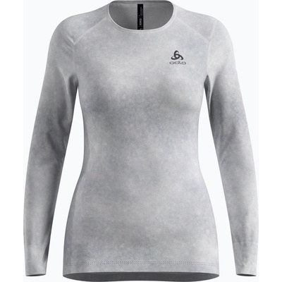 Дамска термоактивна блуза с дълъг ръкав ODLO Active Warm X Pow Bl Top Crew Neck odlo silver grey