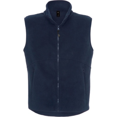 B&C fleecová vesta FU705 Charcoal